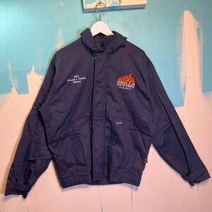 Lapco FR Flame Resistant Jacket CAT 2 NFPA 70E 2112 Cotton Grills Giving Size M